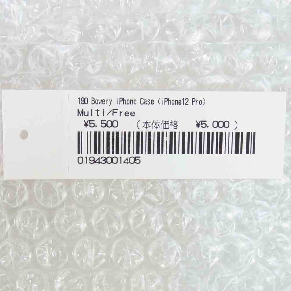 Supreme シュプリーム 21SS 190 Bowery iPhone Case iPhone12 Pro アイフォンケース マルチカラー系【極上美品】【中古】