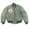 Buzz Rickson's バズリクソンズ M13191 Dragon Flight ワッペン MA-1 MA1 フライト ジャケット カーキ系 M【中古】