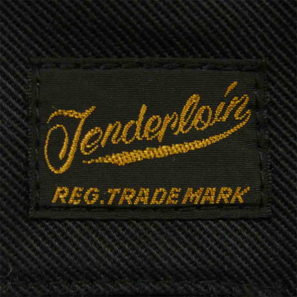 TENDERLOIN テンダーロイン T-BDP T/C ワーク パンツ コットン ポリエステル 日本製 ブラック系 S【中古】