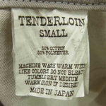TENDERLOIN テンダーロイン T-BDP T/C ワーク パンツ コットン ポリエステル 日本製 ブラック系 S【中古】