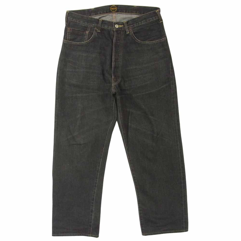 TENDERLOIN テンダーロイン XXX DENIM PNT WASH ブラック デニム パンツ コットン 日本製 ブラック系 30【中古】