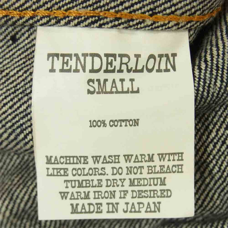 TENDERLOIN テンダーロイン 16SS T-3 3rd Denim Jkt インディゴ デニム ジャケット インディゴブルー系 S【美品】【中古】