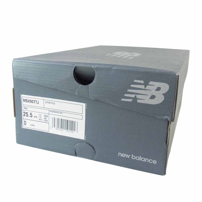 NEW BALANCE ニューバランス MSX90TTJ 25.5cm ブラック系×グレー系 25.5【新古品】【未使用】【中古】