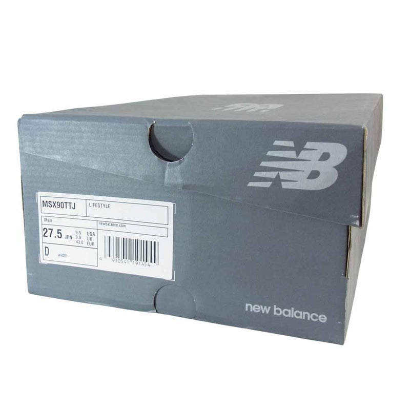 NEW BALANCE ニューバランス MSX90TTJ 27.5cm ブラック系×グレー系 27.5【極上美品】【中古】