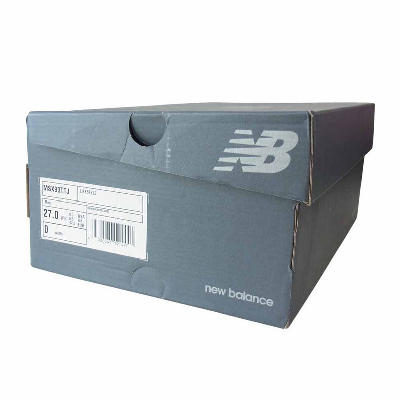 NEW BALANCE ニューバランス MSX90TTJ 27cm ブラック系 グレー系 27【新古品】【未使用】【中古】