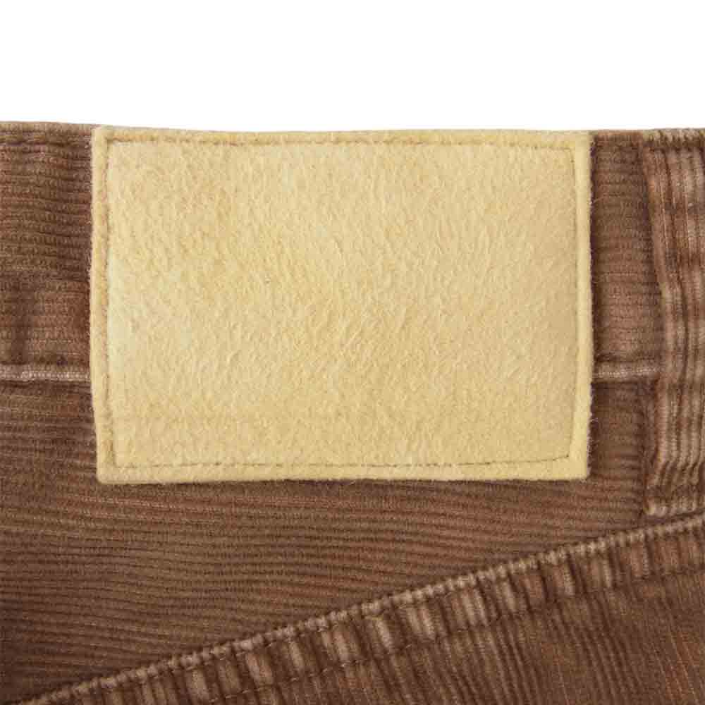 VISVIM ビズビム 0112205008013 FLUXUS 04 CORDS コーデュロイ パンツ ライトブラウン系 1【美品】【中古】