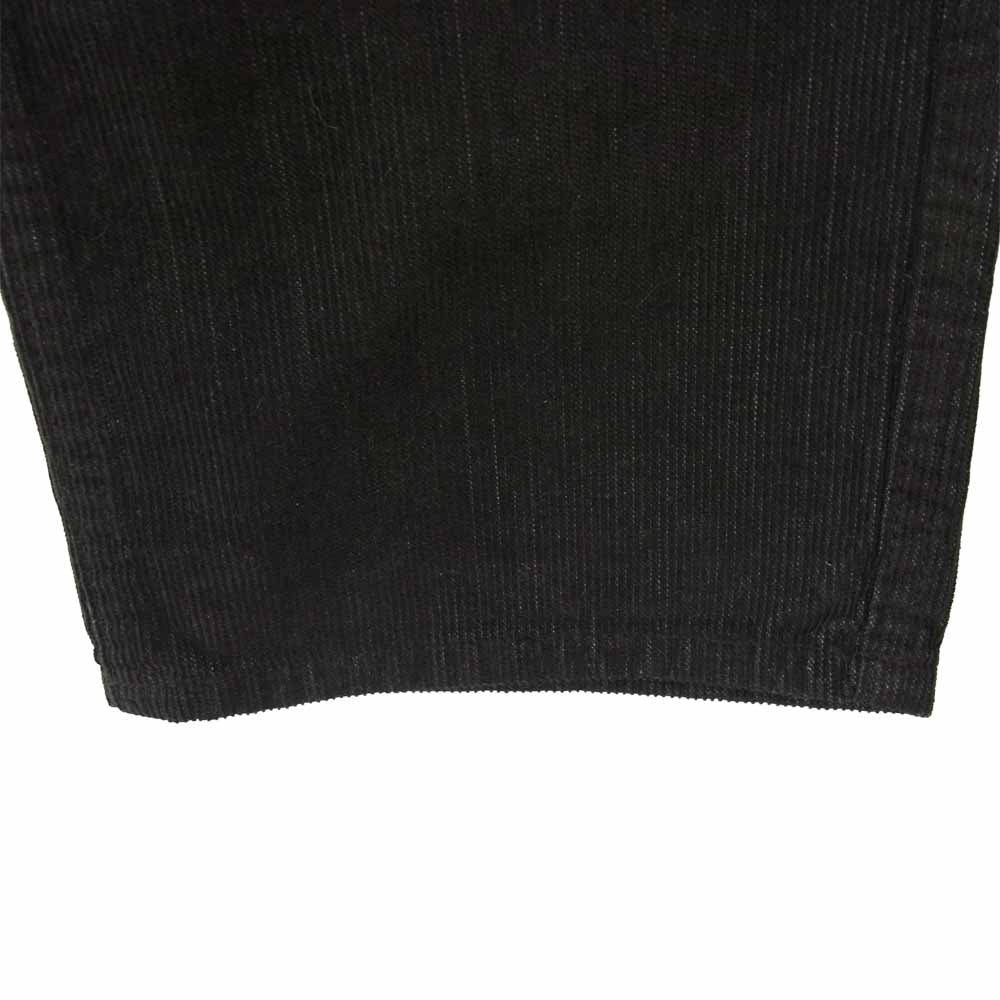 VISVIM ビズビム 0118105008019 FLUXUS 04 SLUB CORDS コーデュロイ パンツ ブラック系 2【美品】【中古】