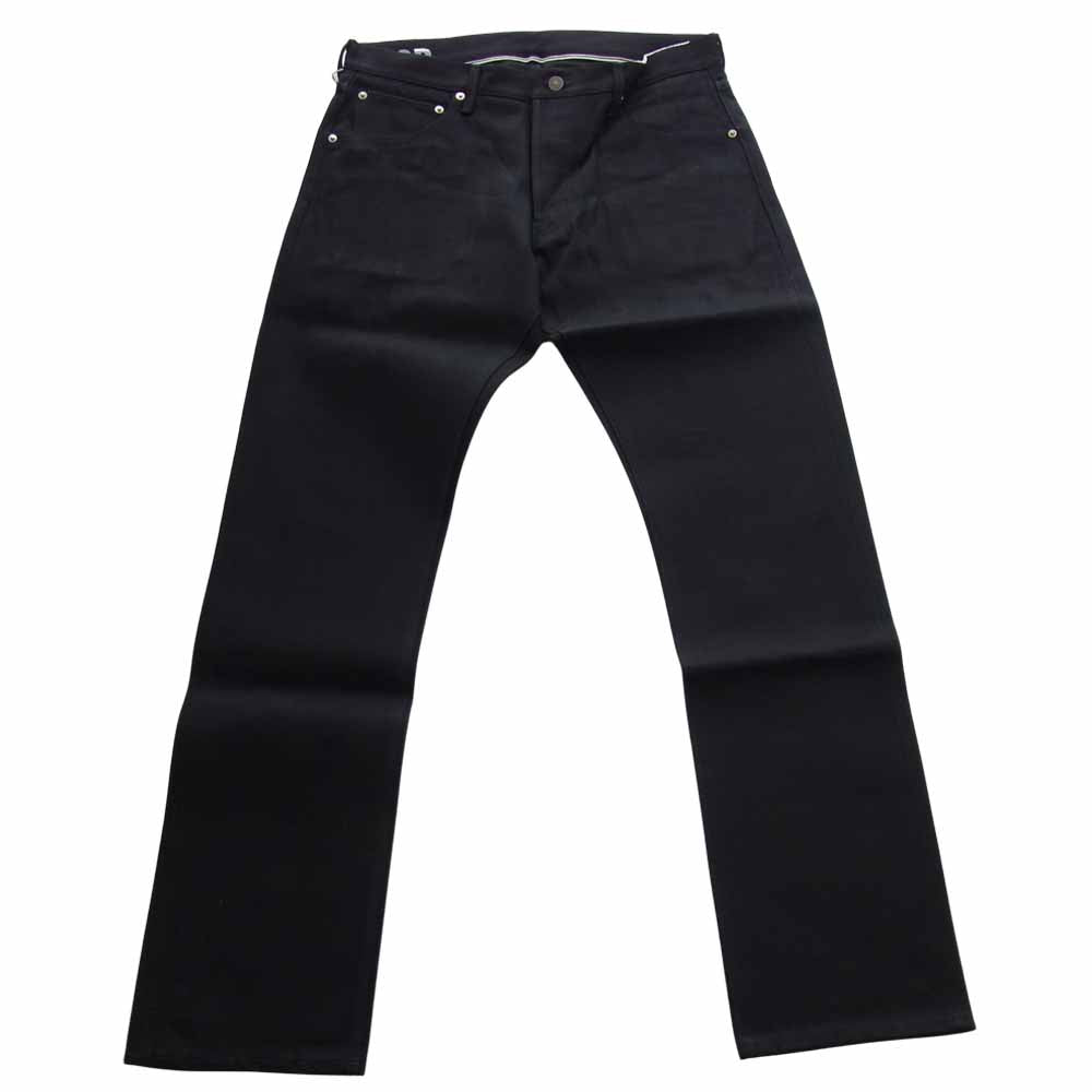 VISVIM ビズビム 15SS 0115105005037 social sculpture 01 SLIM CMYK BLK ブラック デニム ブラック系 34【新古品】【未使用】【中古】