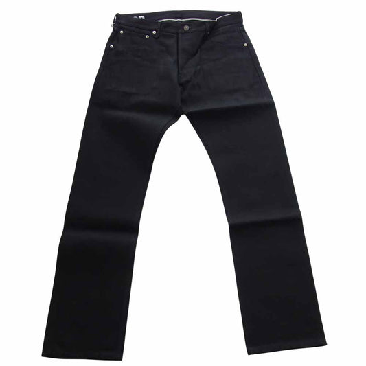 VISVIM ビズビム 15SS 0115105005037 social sculpture 01 SLIM CMYK BLK ブラック デニム ブラック系 34【新古品】【未使用】【中古】