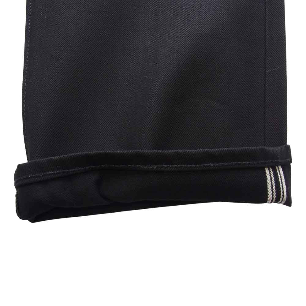 VISVIM ビズビム 15SS 0115105005037 social sculpture 01 SLIM CMYK BLK ブラック デニム ブラック系 34【新古品】【未使用】【中古】