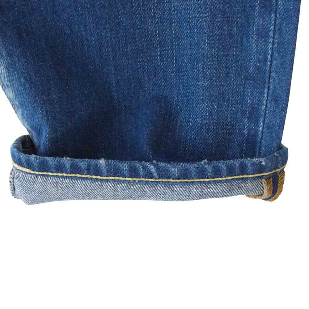 VISVIM ビズビム 16SS 0116105005016 social sculpture 04 DMGD-5 ダメージ デニム インディゴブルー系 34【新古品】【未使用】【中古】