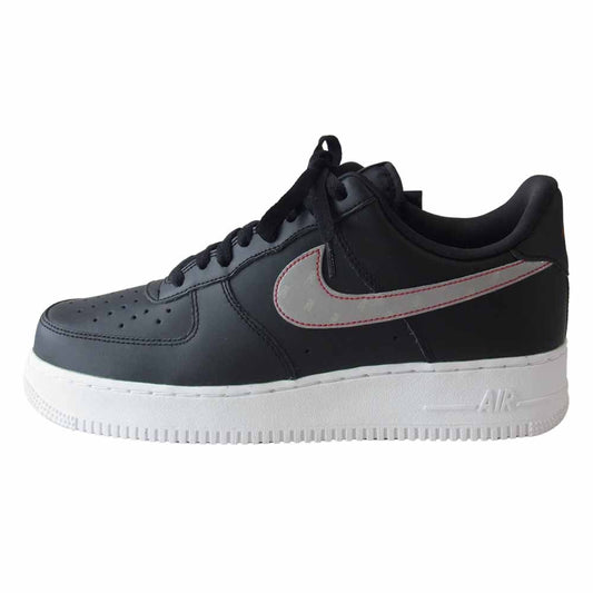 NIKE ナイキ CT2296-004 AIR FORCE1 '07 3M エアフォース 1 ブラック系 27.5【新古品】【未使用】【中古】
