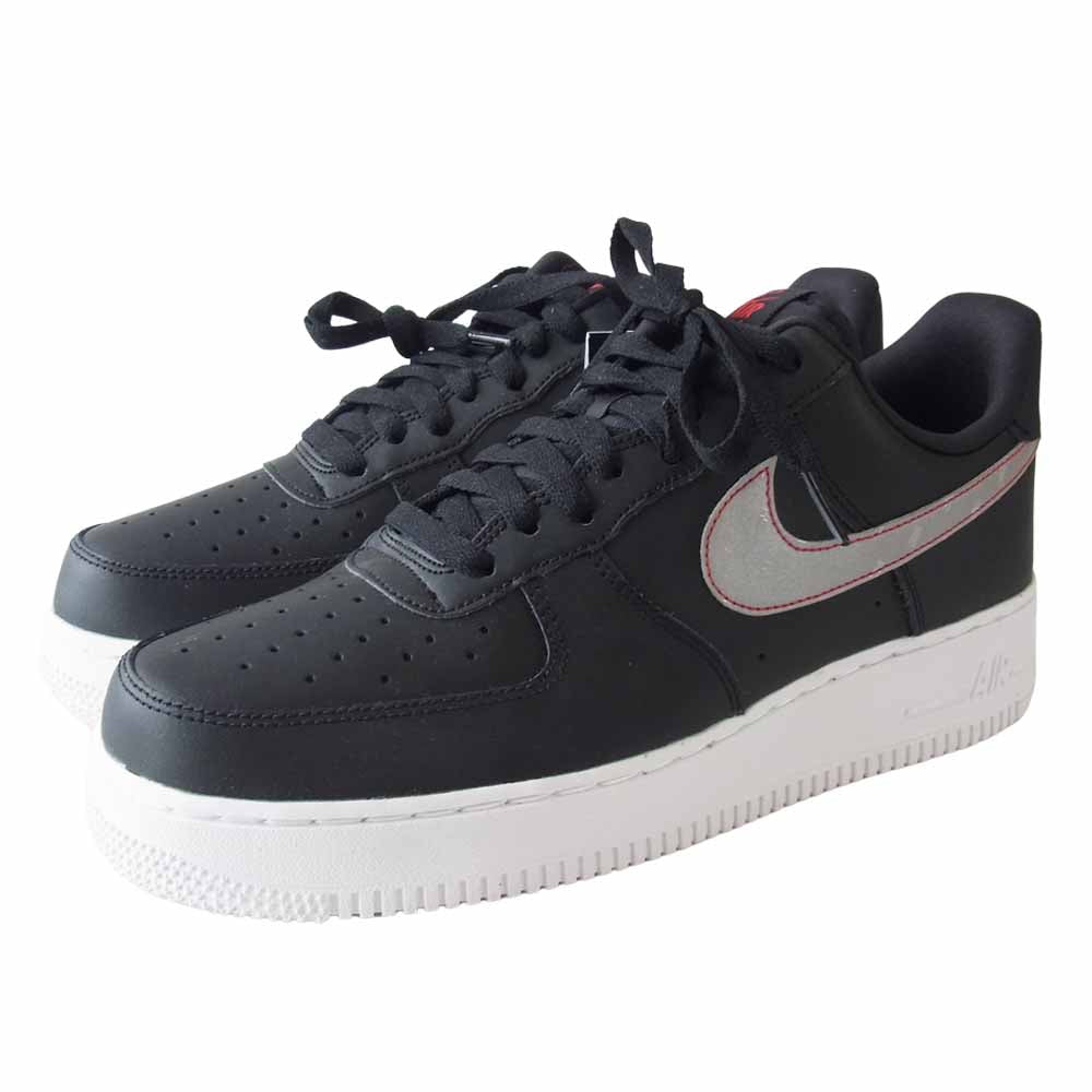 NIKE ナイキ CT2296-004 AIR FORCE1 '07 3M エアフォース 1 ブラック系 27.5【新古品】【未使用】【中古】