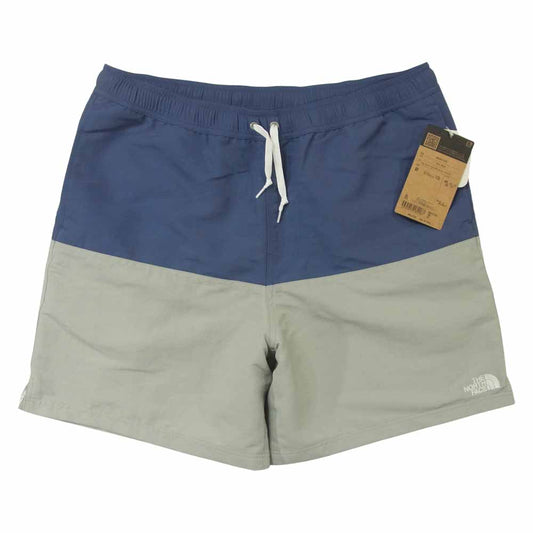 THE NORTH FACE ノースフェイス NB42153 Mud Short pants マッド ショートパンツ ミャンマー製 インディゴブルー系 グレー系 XL【新古品】【未使用】【中古】