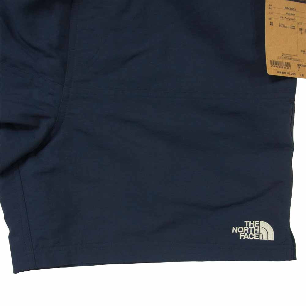 THE NORTH FACE ノースフェイス NB42153 Mud Short pants マッド ショートパンツ ミャンマー製 ネイビー系 L【新古品】【未使用】【中古】