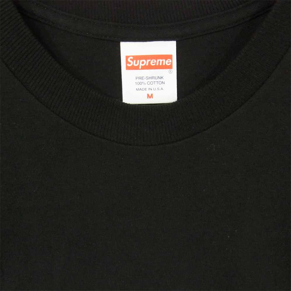 Supreme シュプリーム 20SS 納品書付属 Motion Logo Tee モーション ロゴ 半袖 Tシャツ ブラック系 M【中古】