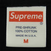 Supreme シュプリーム 20SS 納品書付属 Shop Tee 半袖 Tシャツ コットン アメリカ製 ブラック系 M【中古】