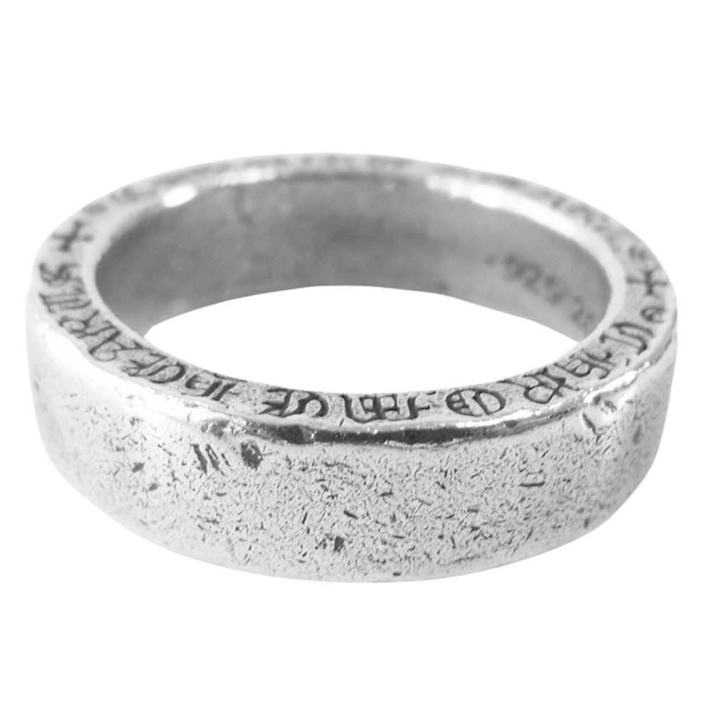 CHROME HEARTS クロムハーツ（原本無） 6mm SPACER PLN 6mm スペーサー リング プレーン シルバー系 18号程度【中古】
