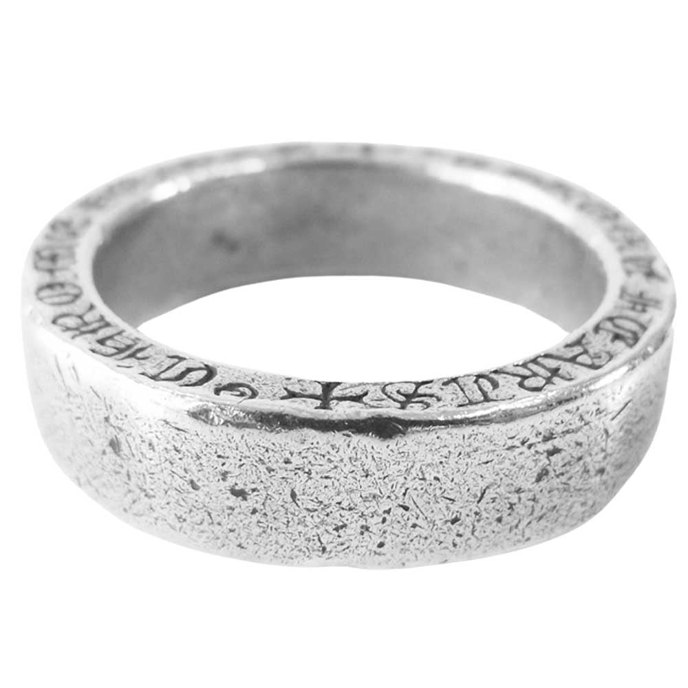 CHROME HEARTS クロムハーツ（原本無） 6mm SPACER PLN 6mm スペーサー リング プレーン シルバー系 18号程度【中古】