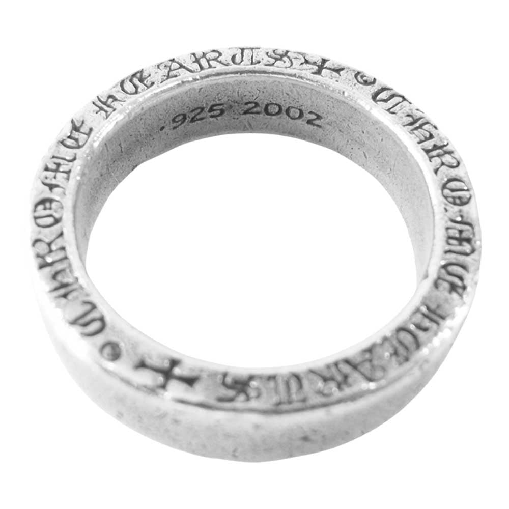 CHROME HEARTS クロムハーツ（原本無） 6mm SPACER PLN 6mm スペーサー リング プレーン シルバー系 18号程度【中古】