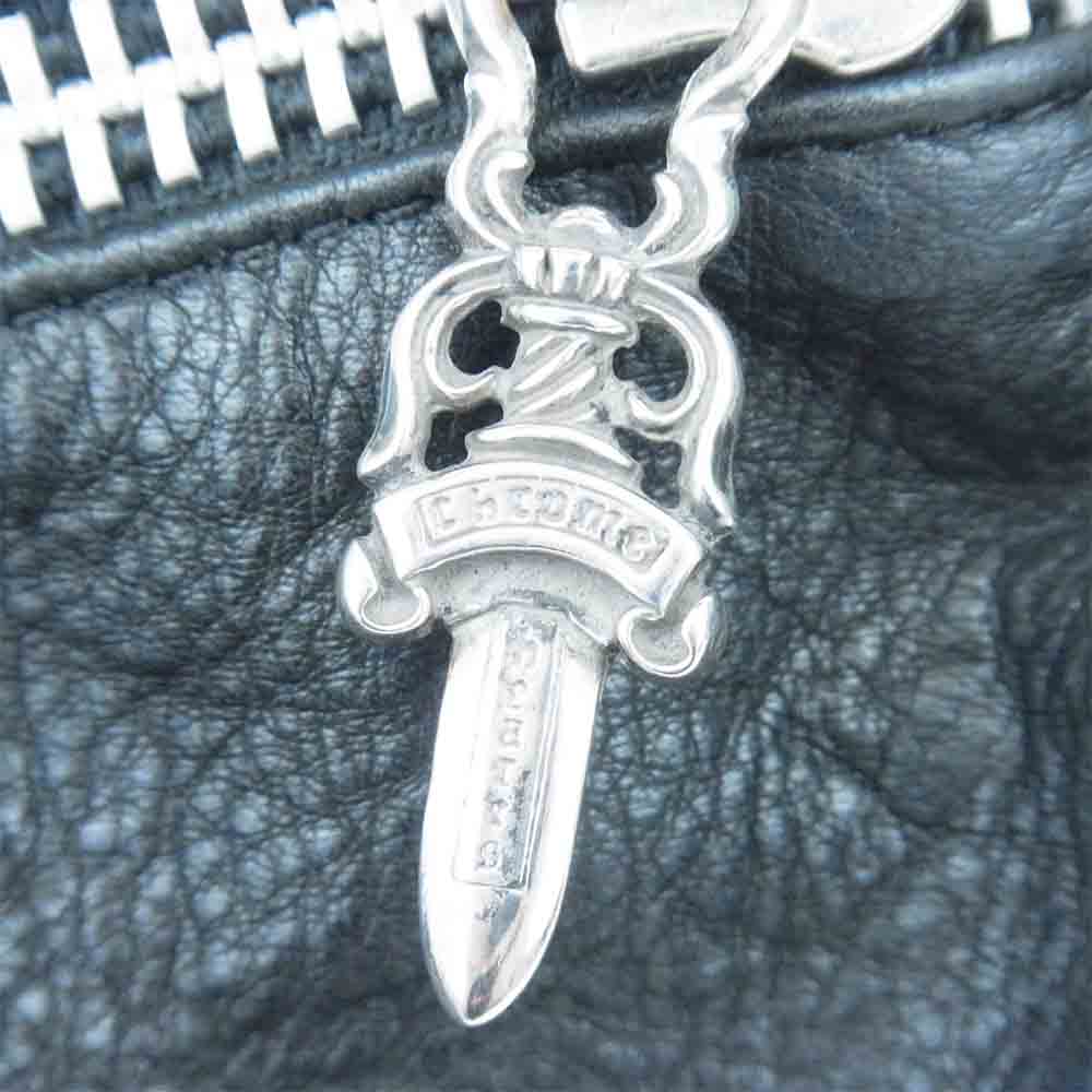 CHROME HEARTS クロムハーツ（原本有） DFFL TNY タイニー ダッフル バッグ ブラック系【中古】
