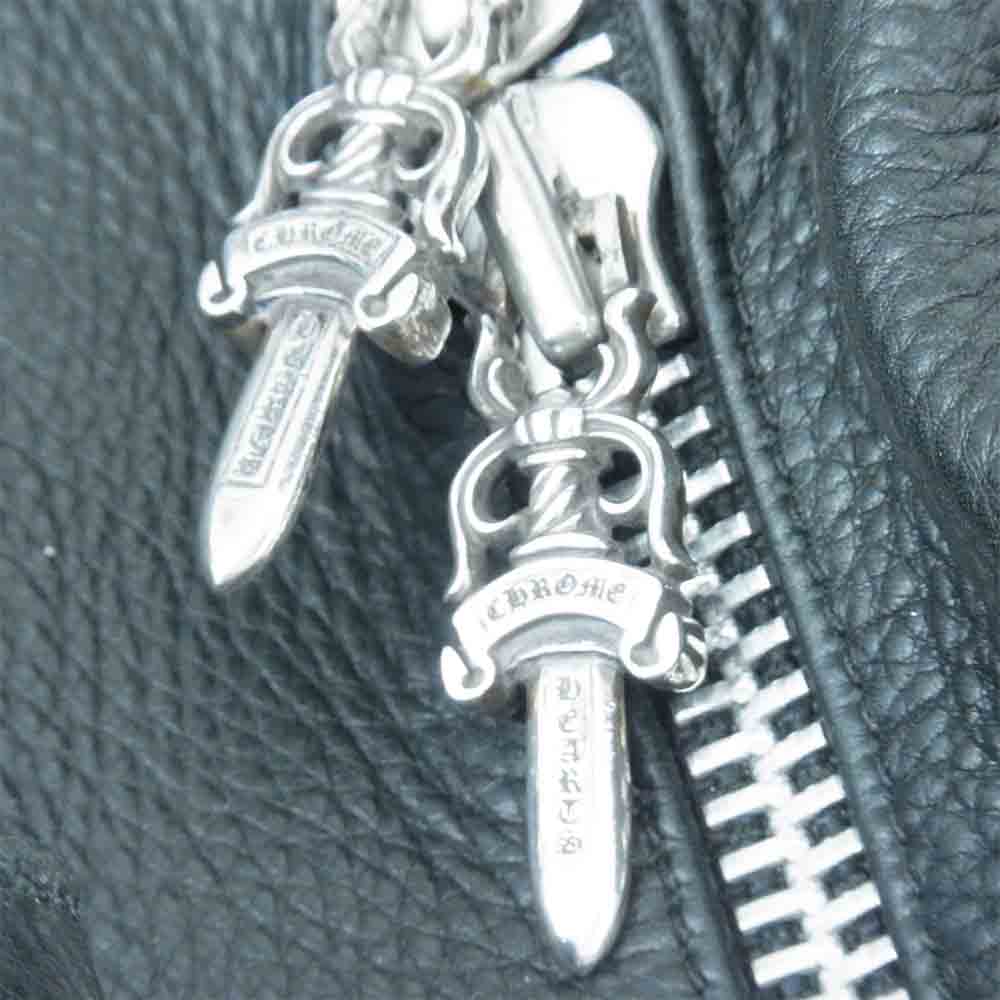 CHROME HEARTS クロムハーツ（原本有） DFFL TNY タイニー ダッフル バッグ ブラック系【中古】