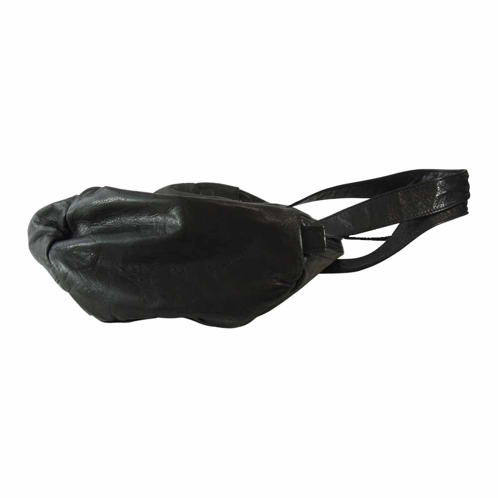 PORTER ポーター NARROW ナロー 本革 レザー ボストンバッグ ブラック系【中古】