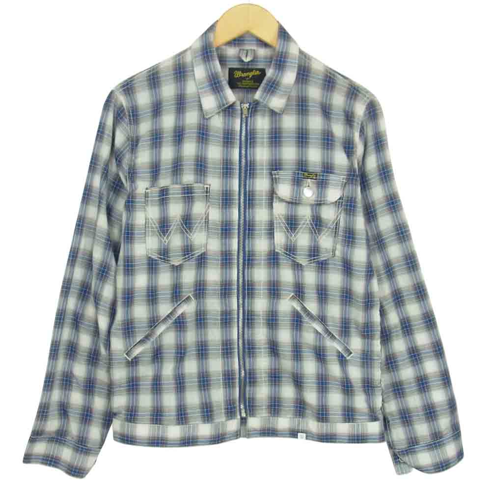 ベドウィン Wrangler ラングラー チェック ジャケット ブルー系 S【中古】