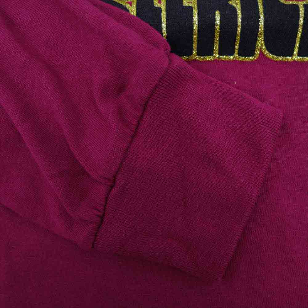 Supreme シュプリーム 21SS × hysteric glamour l/s tee ヒステリックグラマー 長袖 Tシャツ Dark Magenta パープル系 M【新古品】【未使用】【中古】