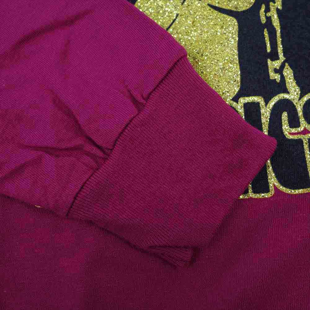 Supreme シュプリーム 21SS × hysteric glamour l/s tee ヒステリックグラマー 長袖 Tシャツ Dark Magenta パープル系 M【新古品】【未使用】【中古】