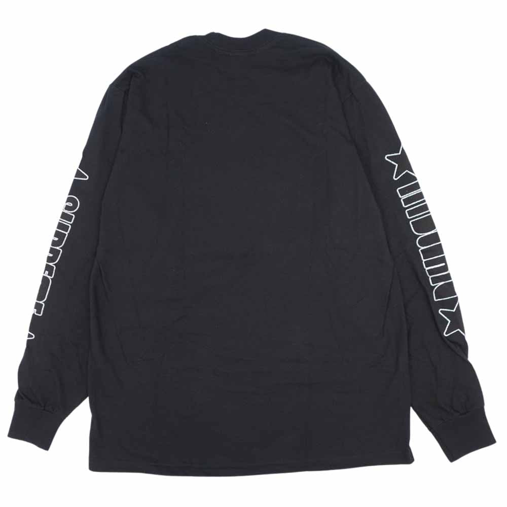Supreme シュプリーム 21SS × hysteric glamour l/s tee ヒステリックグラマー 長袖 Tシャツ BLACK ブラック系 M【新古品】【未使用】【中古】