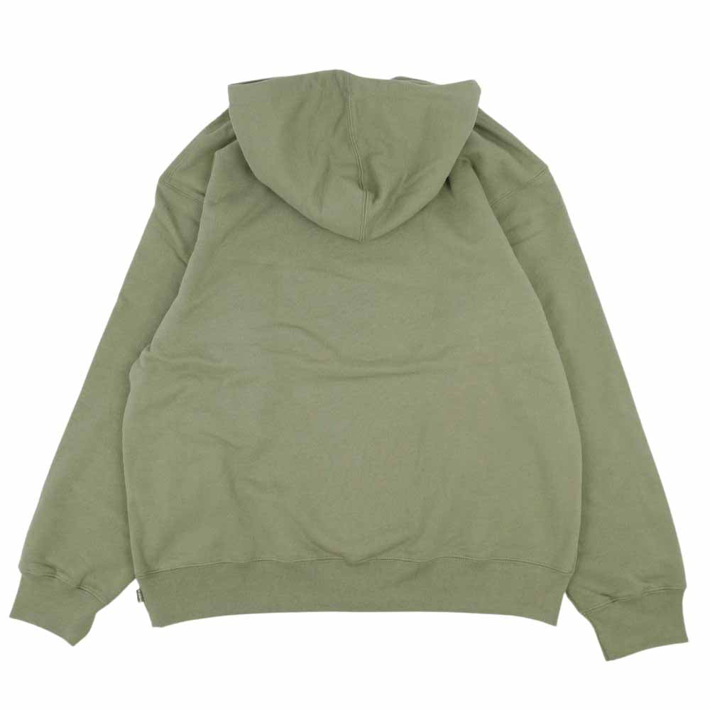 Supreme シュプリーム 21SS shine hooded sweatshirt Light Olive シャイン フーデッド スウェット カーキ系 L【新古品】【未使用】【中古】