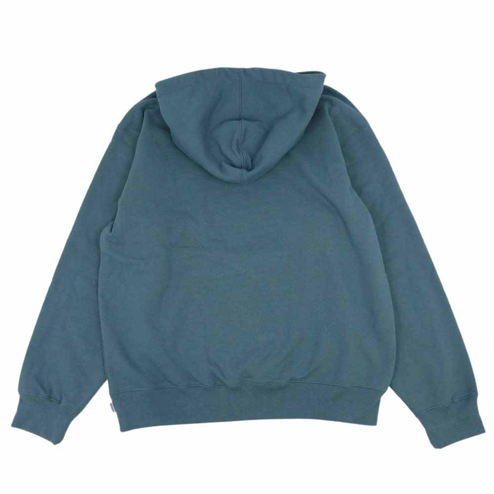 Supreme シュプリーム 21SS shine hooded sweatshirt Light Slate シャイン フーデッド スウェット Slate M【新古品】【未使用】【中古】