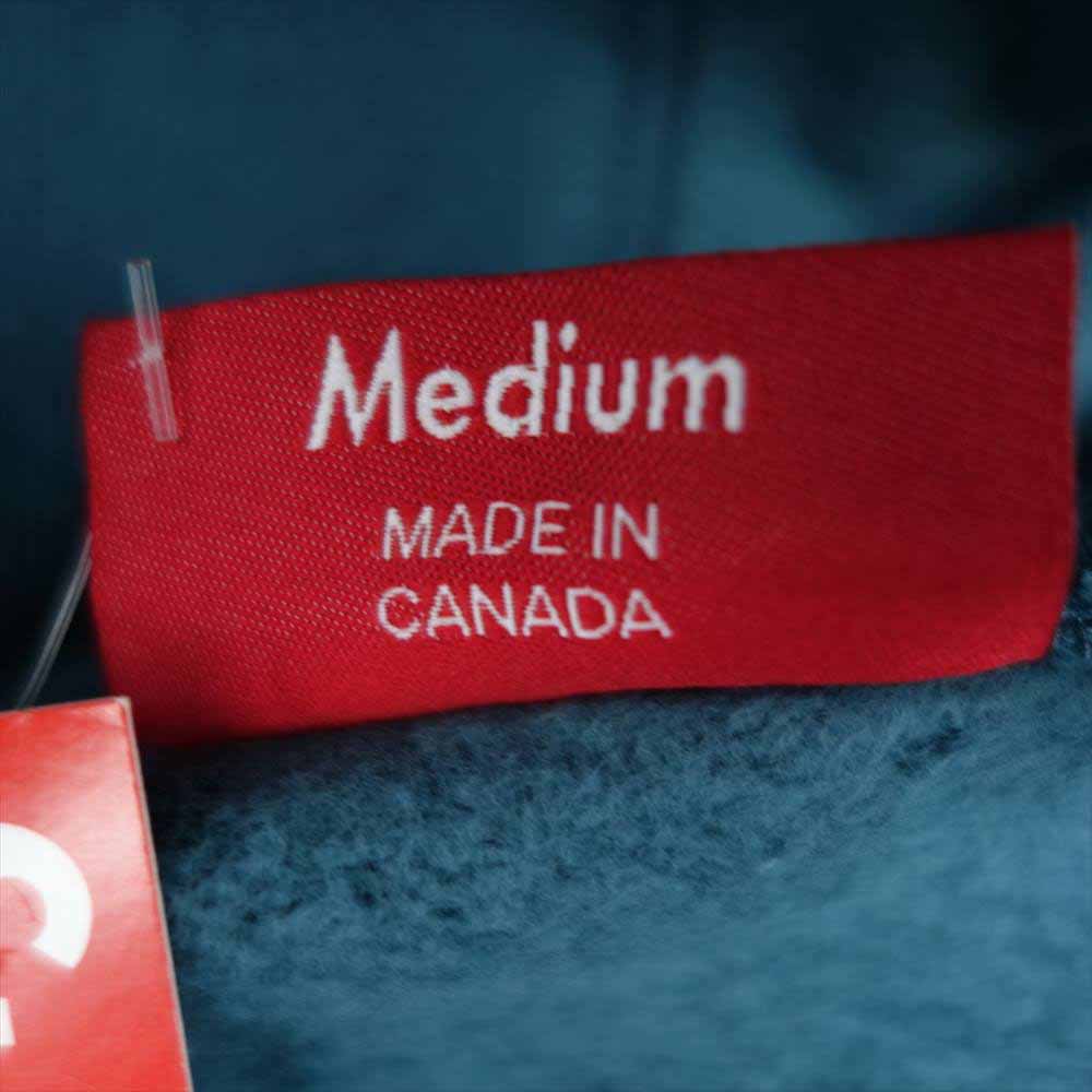 Supreme シュプリーム 21SS shine hooded sweatshirt Light Slate シャイン フーデッド スウェット Slate M【新古品】【未使用】【中古】