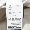 ISAMUKATAYAMA BACKLASH イサムカタヤマバックラッシュ 1667-01 ストレート デニム クラッシュ 汚し 加工 パンツ ホワイト系 S【中古】
