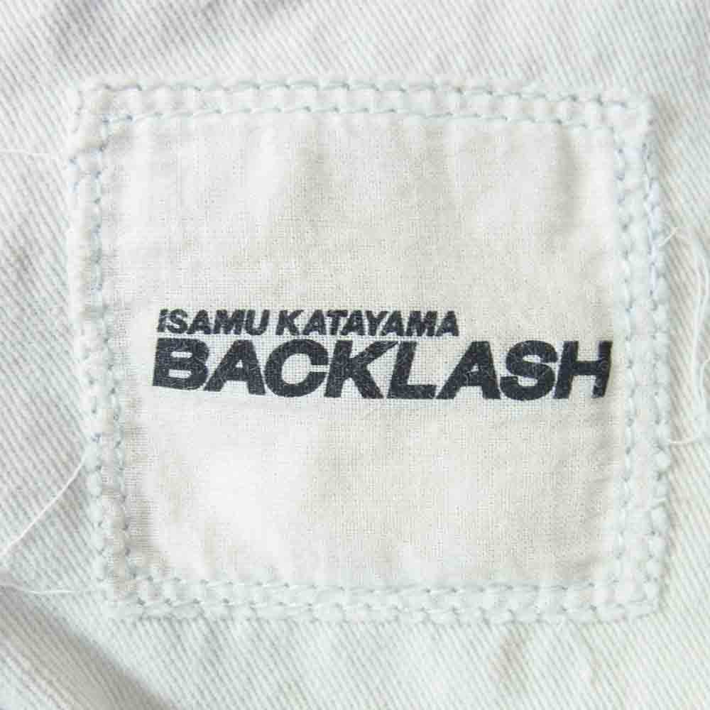 ISAMUKATAYAMA BACKLASH イサムカタヤマバックラッシュ 1941-01 KARATE リネン デニム カラテ パンツ インディゴブルー系 F【中古】
