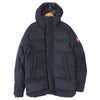 CANADA GOOSE カナダグース 5076M サザビーリーグ 5076M ARMSTRONG HOODY アーム ストロング フーディ ダウン ブラック系 S【中古】