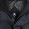 CANADA GOOSE カナダグース 5076M サザビーリーグ 5076M ARMSTRONG HOODY アーム ストロング フーディ ダウン ブラック系 S【中古】