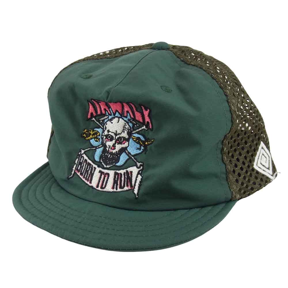 エルドレッソ ×AIRWALK エアウォーク Born To Run Cap キャップ グリーン系 F【中古】
