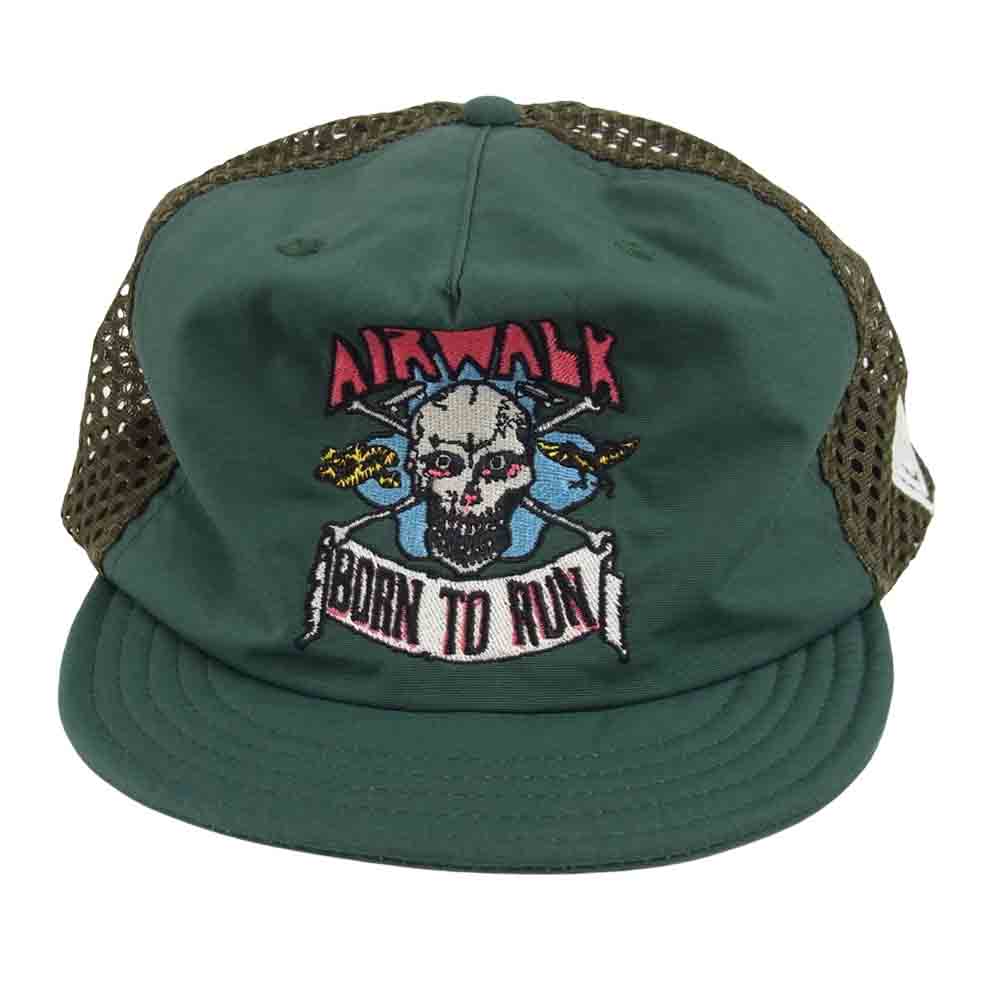 エルドレッソ ×AIRWALK エアウォーク Born To Run Cap キャップ グリーン系 F【中古】