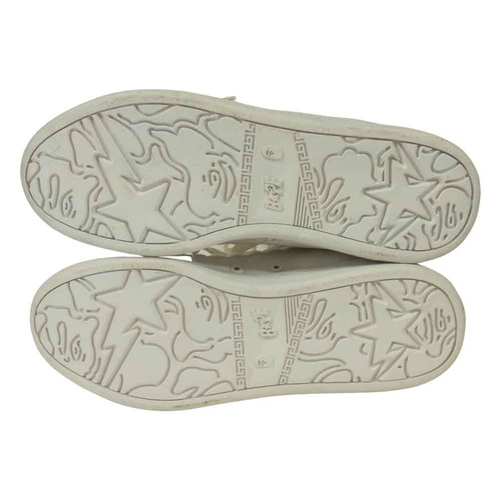 A BATHING APE アベイシングエイプ FS-039 star sneaker スター スニーカー ホワイト系 28.5cm【中古】