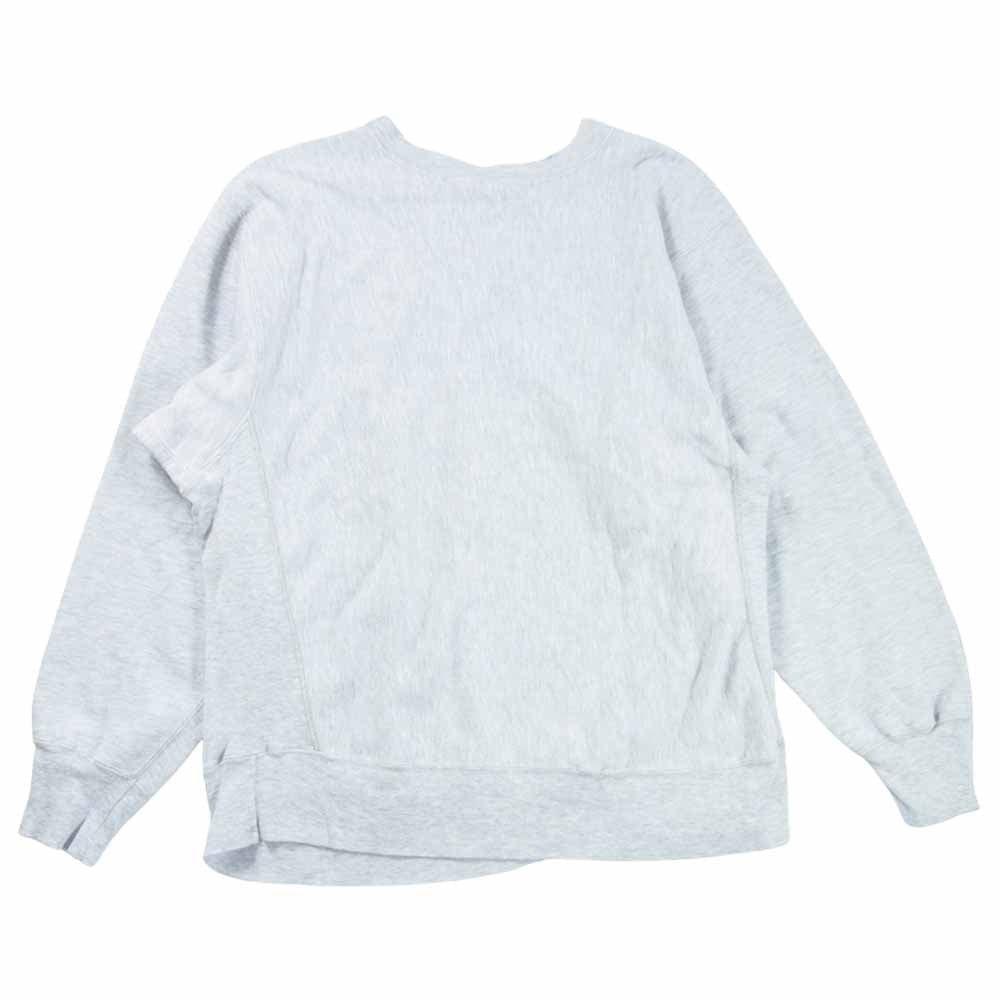Champion チャンピオン ビンテージ 80s 90s US NAVY 染み込み トリコタグ リバース ウィーブ グレー系 L【中古】