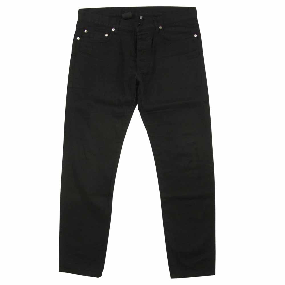 Dior ディオール 003D002TY072 Waxed Slim Jeans スリム ジーンズ ブラック デニム パンツ ブラック系 33【中古】