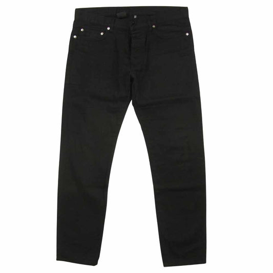 Dior ディオール 003D002TY072 Waxed Slim Jeans スリム ジーンズ ブラック デニム パンツ ブラック系 33【中古】