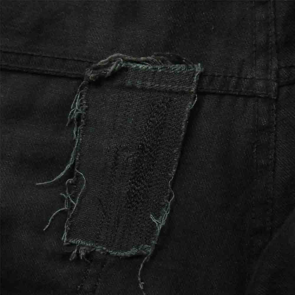 Dior ディオール 003D002TY072 Waxed Slim Jeans スリム ジーンズ ブラック デニム パンツ ブラック系 33【中古】