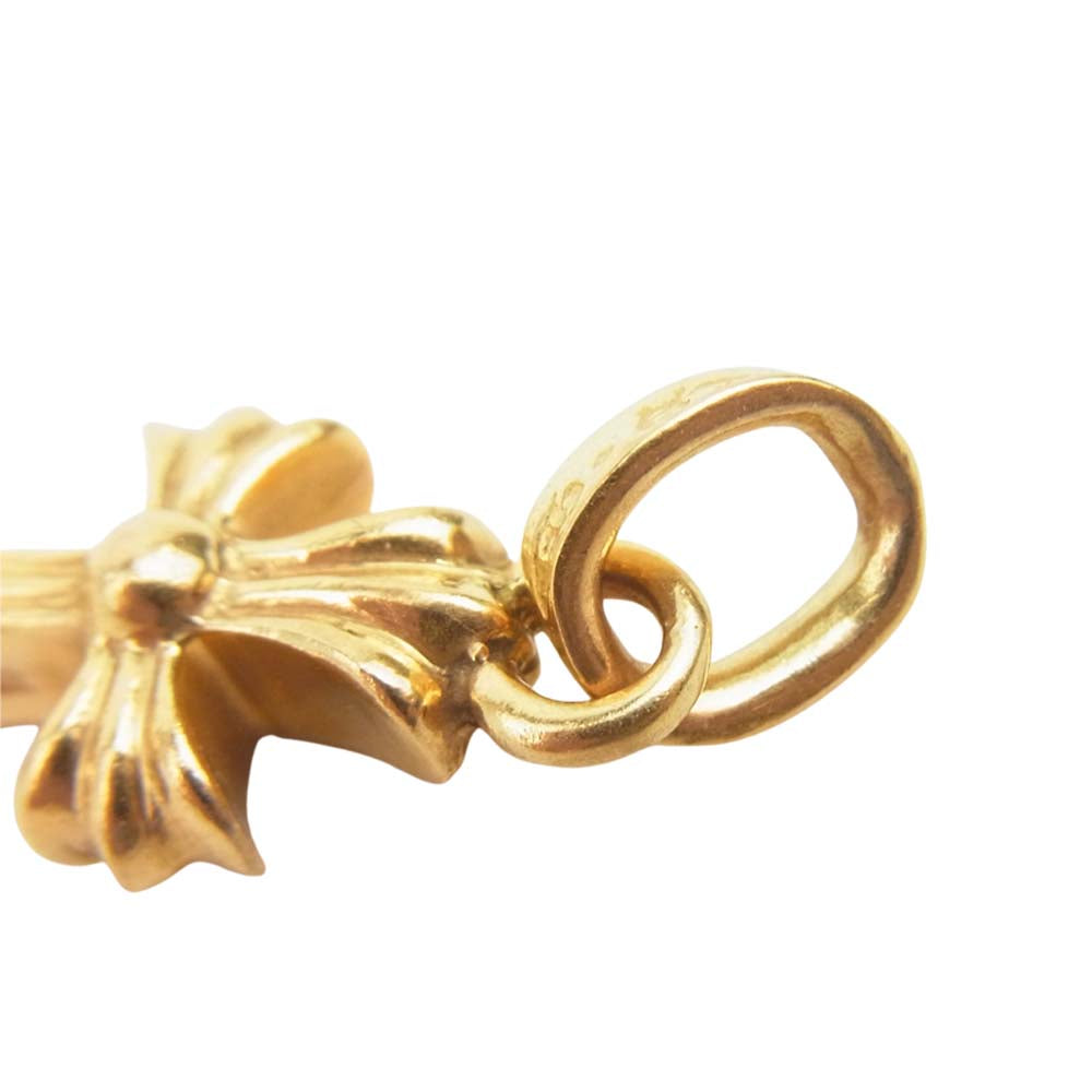 CHROME HEARTS クロムハーツ（原本無） 22K CRS BBYFAT DMND ベイビー ファット クロス ペンダントトップ ゴールド系【中古】
