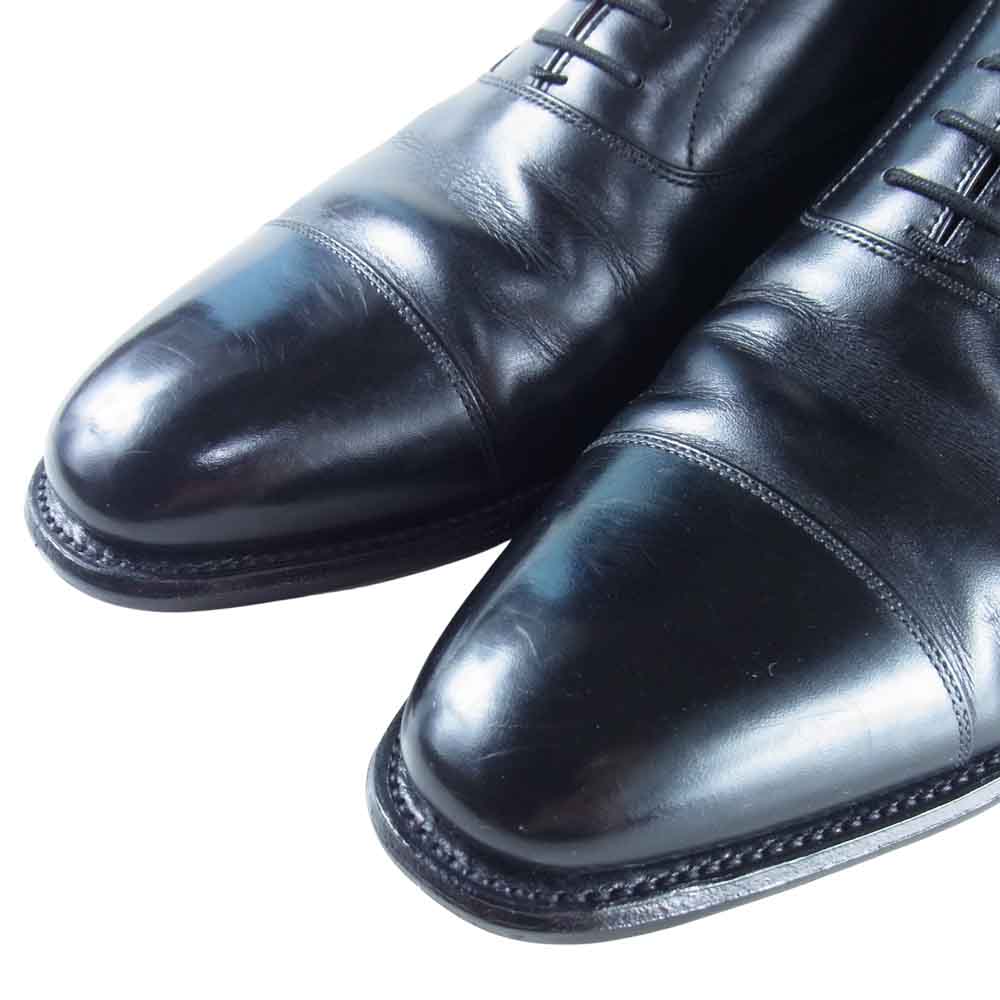 SCOTCH GRAIN スコッチグレイン オデッサ916 ストレートチップ ビジネスシューズ ブラック系 25【中古】