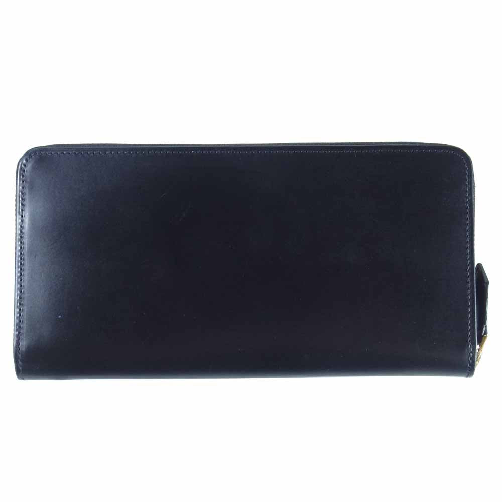 COCOMEISTER ココマイスター ジョージブライドル ロイヤルウォレット ラウンドファスナー 長財布 ブラック系【中古】