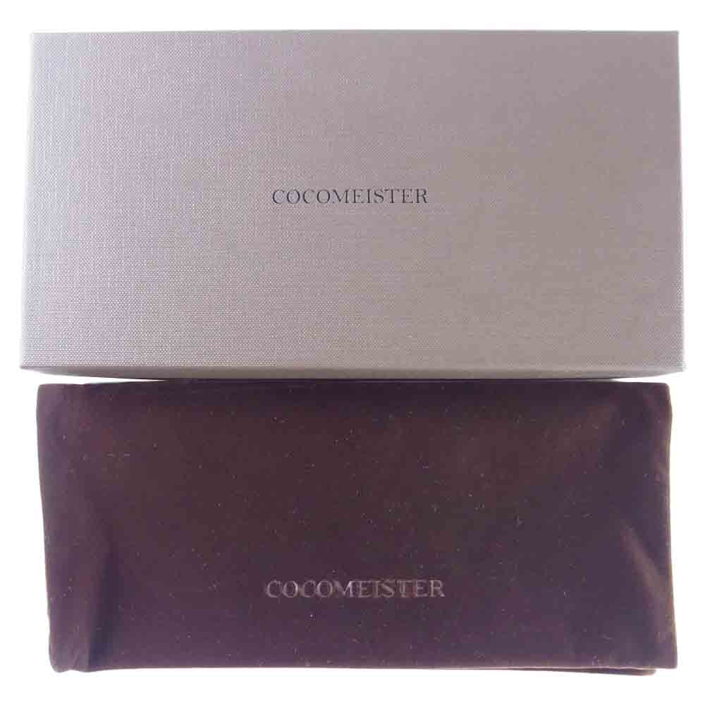 COCOMEISTER ココマイスター ジョージブライドル ロイヤルウォレット ラウンドファスナー 長財布 ブラック系【中古】