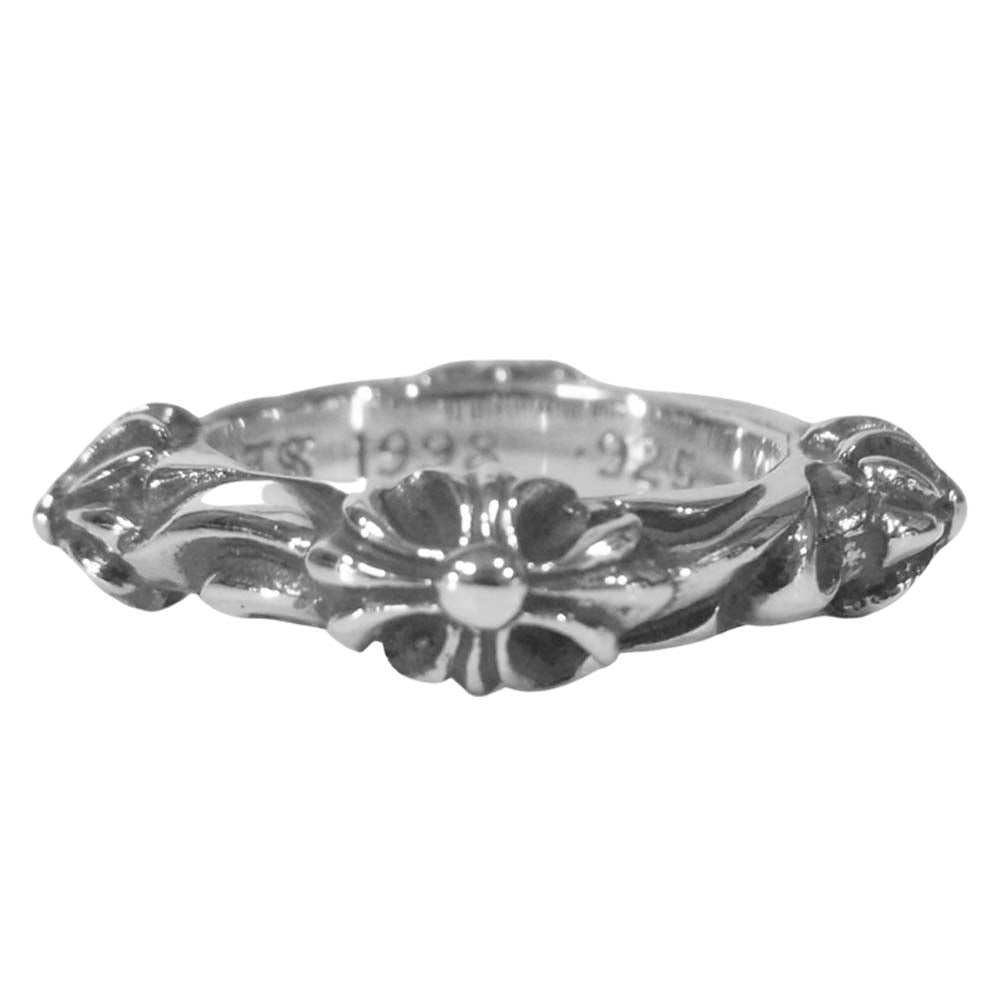 CHROME HEARTS クロムハーツ（原本有） SBT BAND SBT バンド リング シルバー 925 シルバー系 5号【美品】【中古】